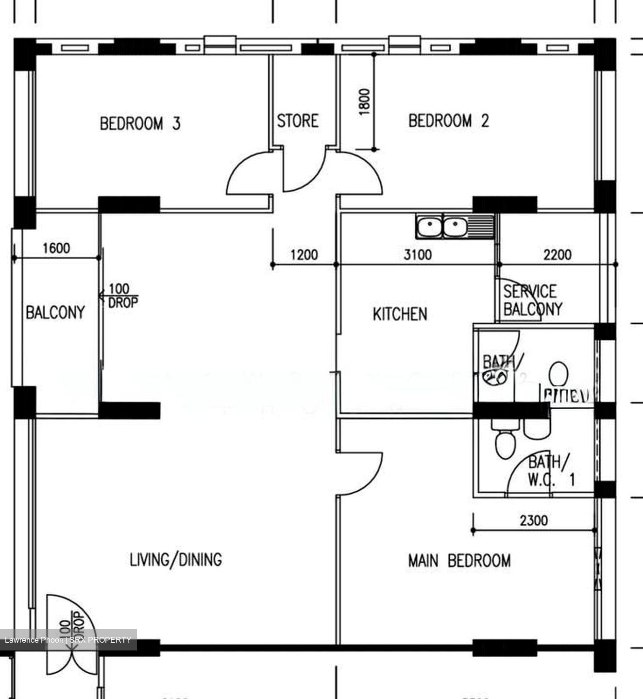 Blk 326 Tah Ching Road (Jurong West), HDB 5 Rooms #566464291